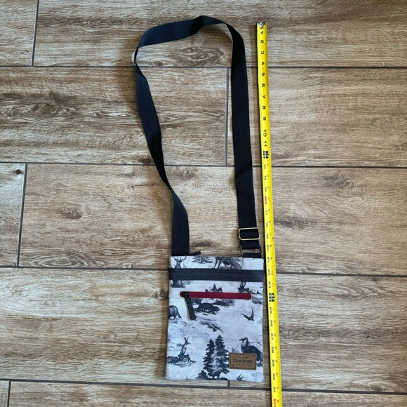 DaKine Jive Crossbody Shoulder Purse Bag Pattern Adjustable Strap Jackalope - Picture 5 of 13